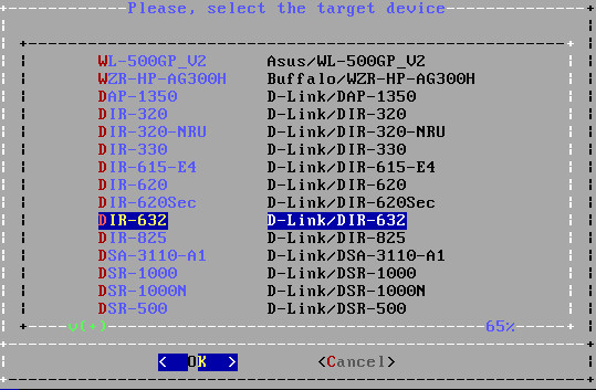 Target device